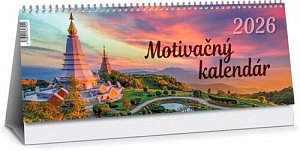 Motivačný kalendár 2026 - stolový kalendár