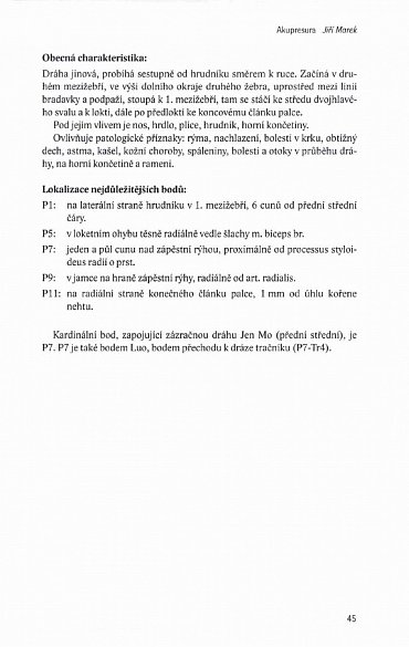 Náhled Akupresura a přírodní prostředky v první pomoci některých náhlých stavů a onemocnění