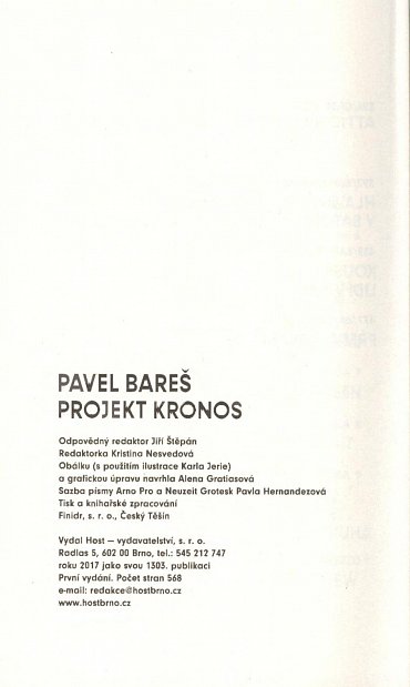Náhled Projekt Kronos
