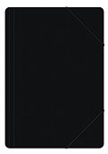 Office Products spisové desky s gumičkou, A4, PP, černé