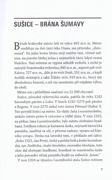 Náhled Toulky Šumavou - Sušicko pohledem Marie Malé