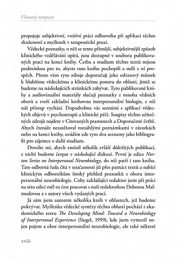 Náhled Všímavý terapeut - Vnitřní nazírání a nervová integrace - příručka pro klinickou praxi