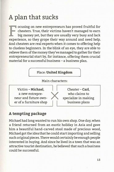 Náhled Entrepreneurs versus Cheaters - 52 Stories About the Types of Fraud Most Frequently Committed Against Serious Businesspeople