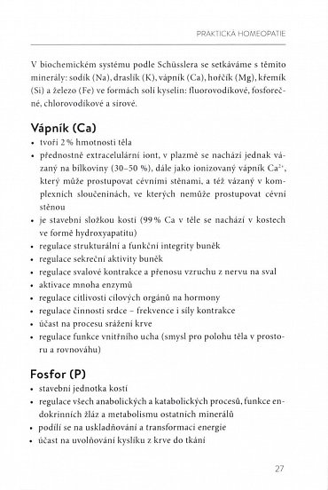 Náhled Praktická homeopatie - Využití dvanácti biochemických solí