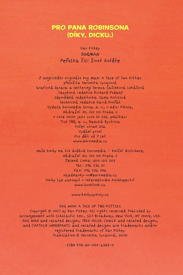 Náhled Dogman: Peťulka čili život kotěte, 1.  vydání