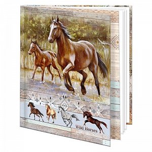 Památník 12,5x14,5cm Wild horses