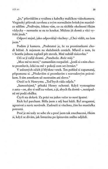 Náhled Věř mi, 1.  vydání