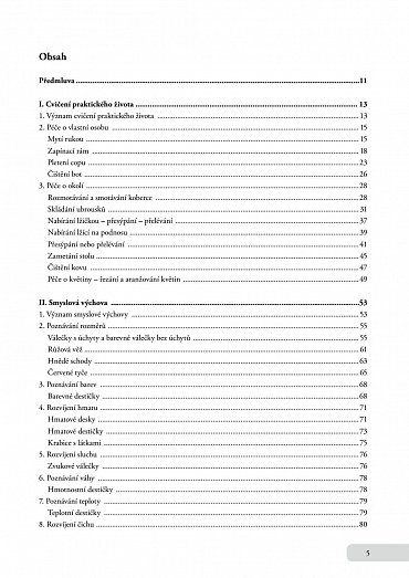 Náhled Montessori konkrétně 1 - Praktický život a smyslová výchova