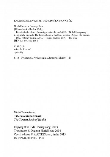 Náhled Tibetská kniha zdraví - Sowa rigpa – tibetské umění léčit
