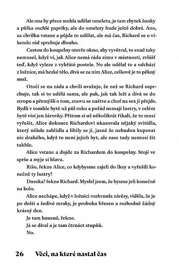 Náhled Věci, na které nastal čas, 1.  vydání