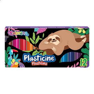 Colorino modelovací hmota Wildkid, kulatá, 12 barev