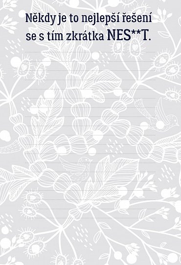 Náhled Motivační deník s afirmacemi Jana Menděla