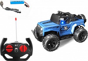 Auto 1:16 RC modré
