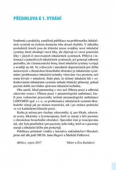 Náhled Inhalační systémy v léčbě nemocí s chronickou bronchiální obstrukcí, 2.  vydání