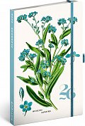 Diář 2026: Planbook - Herbář, 13 x 21 cm