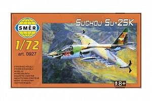 Model Suchoj Su-25K 21x20cm v krabici 25x14x4,5cm