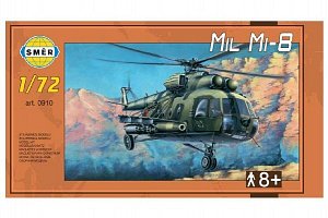 Model Mil Mi-8 1:72 25,5x29,5 cm v krabici 34x19x6cm