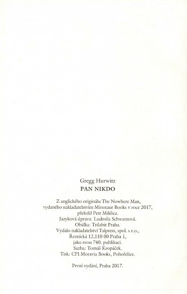 Náhled Pan Nikdo
