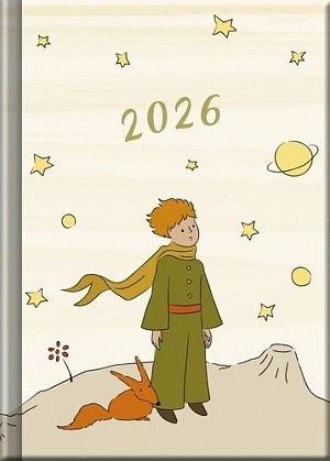 Praktik denní diář 2026 - Malý princ