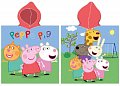 Dětské pončo Prasátko Pepina s Kamarády na Louce