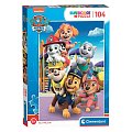 Puzzle Super: Paw Patrol 104 dílků