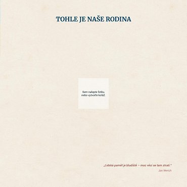 Náhled Příběh naší rodiny