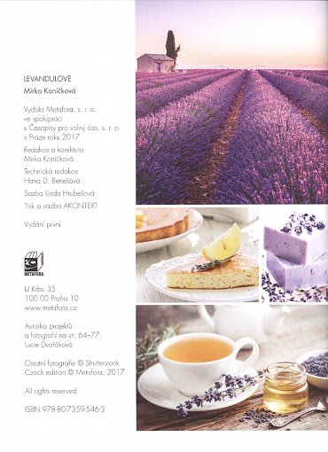 Náhled Levandule - Recepty, návody a tipy pro pěstování, výrobu domácí kosmetiky, tvoření dekorací a vaření s levandulí