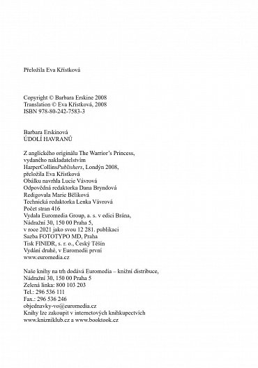 Náhled Údolí havranů, 2.  vydání