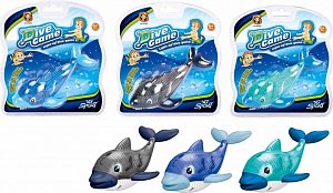 Potápěcí delfín se světlem