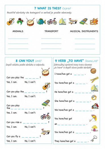 Náhled Angličtina PE-XE-SO 1. Abeceda a barvy / Krabicová hra