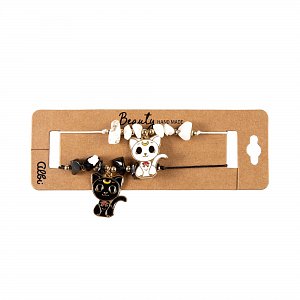 Náramky - Dvě kočky