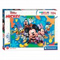 Puzzle Mickey & Friends 104 dílků