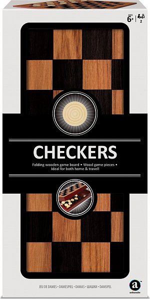 Dáma - Dřevěná hra