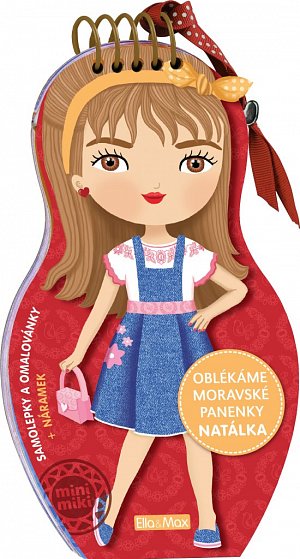 Oblékáme moravské panenky - Natálka