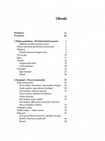 Náhled Učebnice ájurvédy II. - Ucelený průvodce klinickým posouzením
