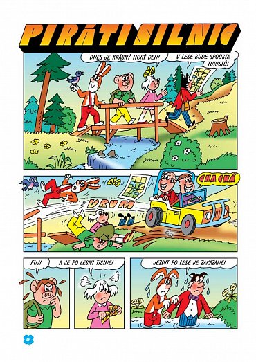 Náhled Zábavné příběhy Čtyřlístku 1998