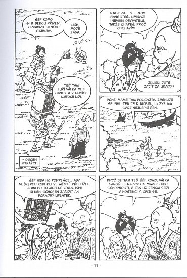 Náhled Usagi Yojimbo - Město zvané peklo