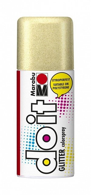 DoIt akryl.sprej/zlatá glitrová 150 ml