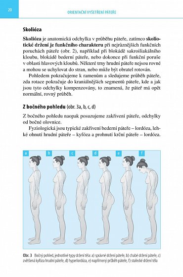 Náhled Orientační vyšetření páteře