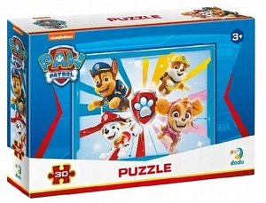 Puzzle Tlapková patrola: Jsme tým 30 dílků