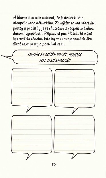 Náhled Deník mimoňky - Tvůj vymazlený mimózní deníček