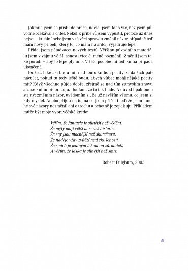 Náhled Všechno, co opravdu potřebuju znát, jsem se naučil v mateřské školce