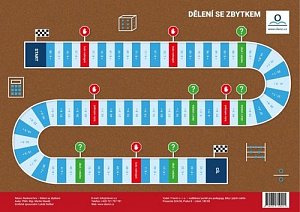 Dělení se zbytkem: Desková didaktická hra