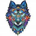 Unidragon dřevěné puzzle - Vlk velikost L, 1.  vydání
