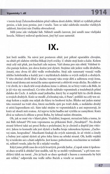 Náhled V kole vojny - Vzpomínky legionáře Josefa Laciny