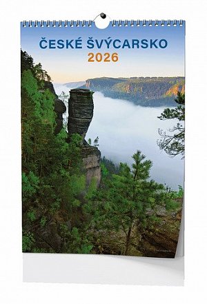 České Švýcarsko 2026 - nástěnný kalendář