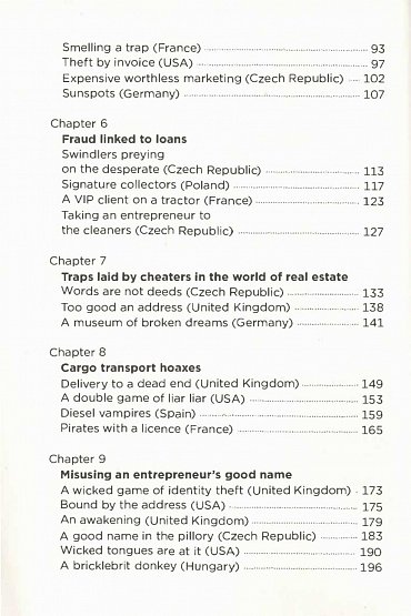 Náhled Entrepreneurs versus Cheaters - 52 Stories About the Types of Fraud Most Frequently Committed Against Serious Businesspeople