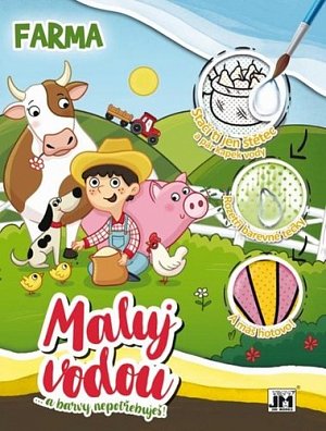 Farma - Vodové omalovánky A4