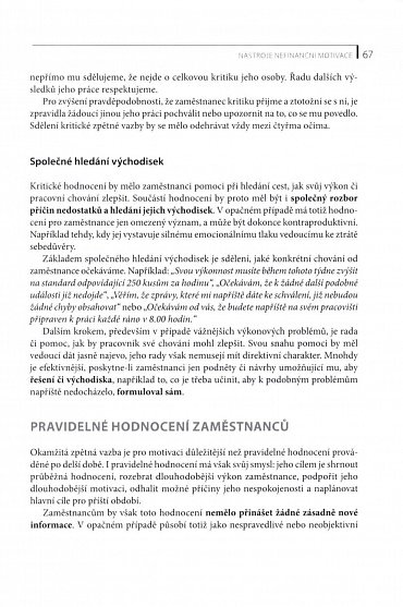 Náhled Motivace a odměňování pracovníků - Co musíte vědět, abyste ze svých spolupracovníků dostali to nejlepší