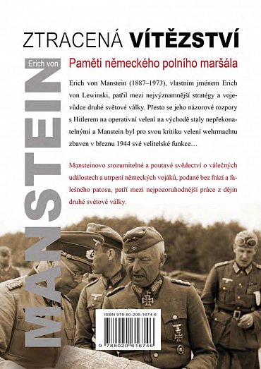 Náhled Ztracená vítězství - Paměti německého polního maršála